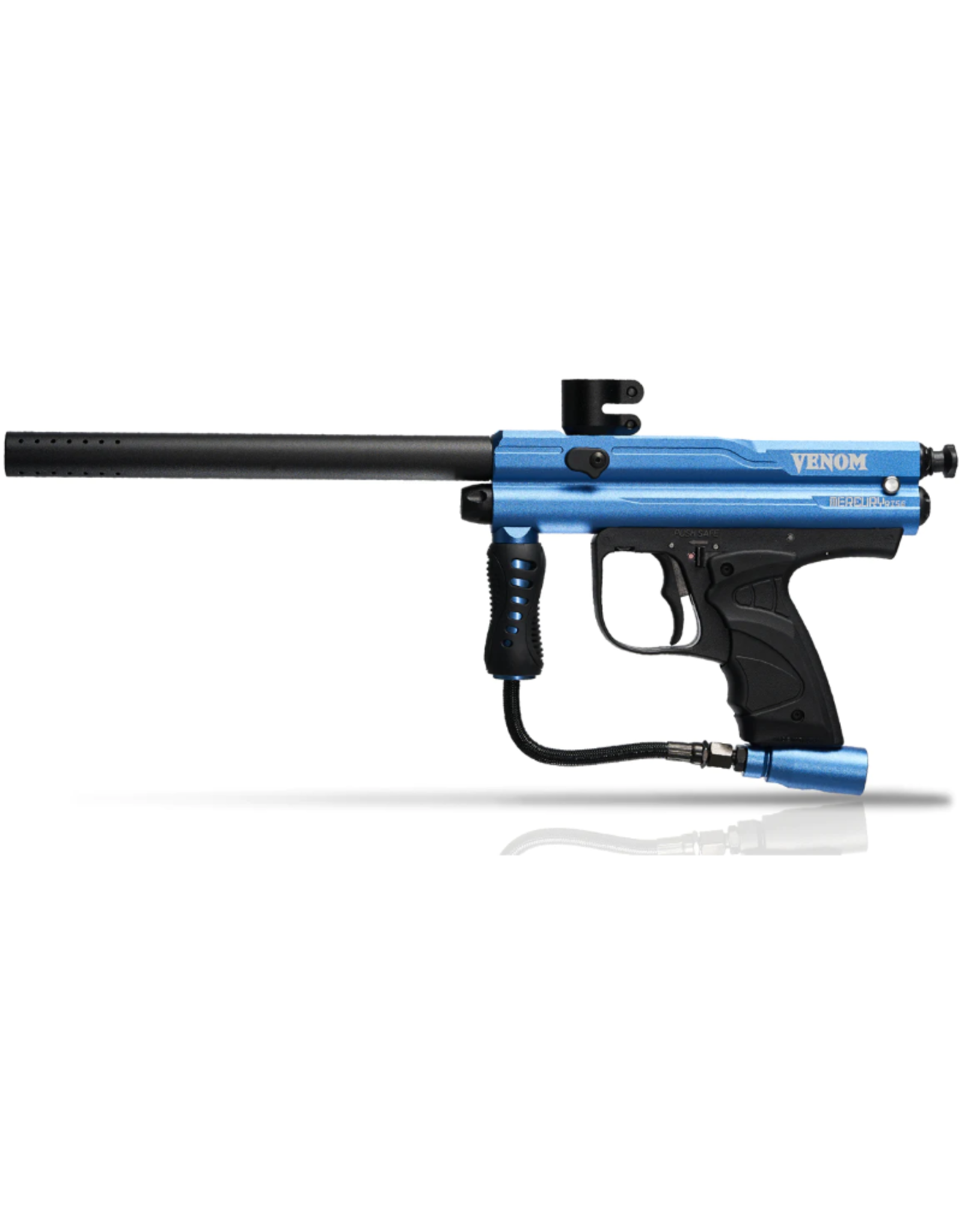 Mercury Rise Venom Semi Auto .68 Caliber Paintball Gun Marker - Blue