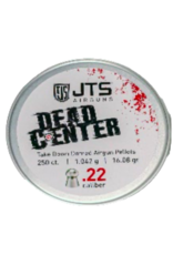 JTS JTS Dead Center Precision .22 cal, 1.042g (16.08 gr) Domed pellets (250 ct)