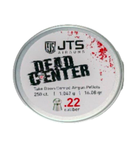 JTS JTS Dead Center Precision .22 cal, 1.042g (16.08 gr) Domed pellets (250 ct)