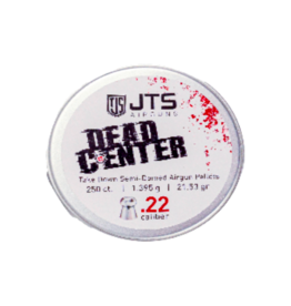 JTS JTS Dead Center Precision .22 cal, 1.395g (21.53 gr) Semi-Domed pellets (250 ct)