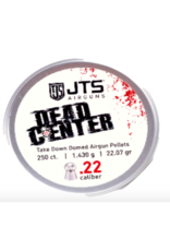 JTS JTS Dead Center Precision .22 cal, 1.430g (22.07 gr) Domed pellets (250 ct)
