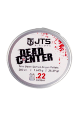 JTS JTS Dead Center Precision .22 cal, 1.645g (25.39 gr) Domed pellets (200 ct)