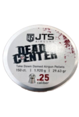 JTS JTS Dead Center Precision .25 cal, 1.920g (29.63 gr) Domed pellets (150 ct)