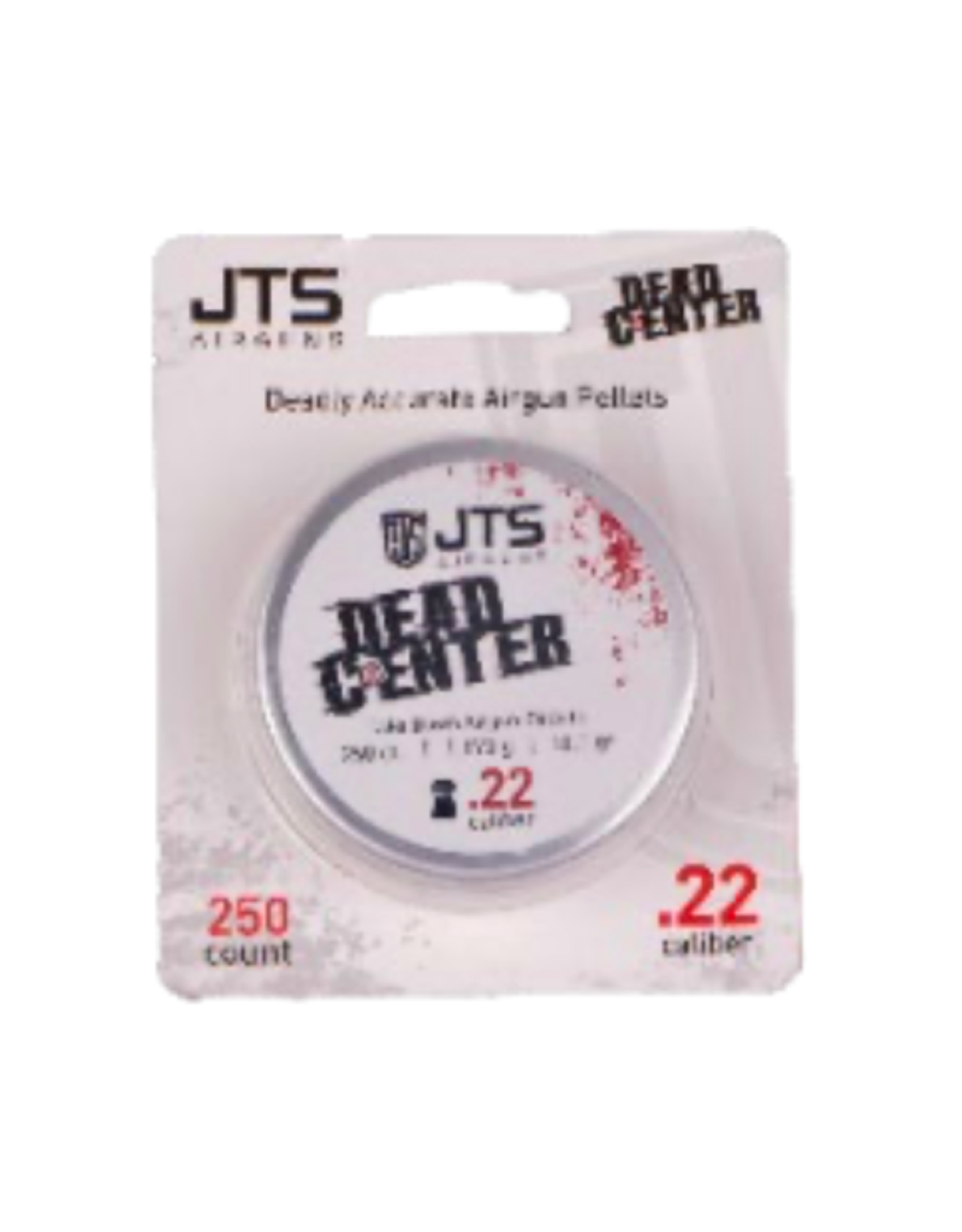 JTS JTS Dead Center Precision .22 cal, 1.173g (18.1 gr) Domed pellets (250 ct) Ind
