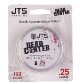 JTS JTS Dead Center Precision .25 cal, 1.645g (25.39 gr) Domed pellets (150 ct) Ind - JAC103