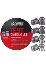 JSB JSB Test Diabolo Lead and Lead-Free Domed Airgun Pellets .25 Caliber (5.5mm) 16.54 | 25.369 | 33.895 | 33.95 Grains - 160 Rounds
