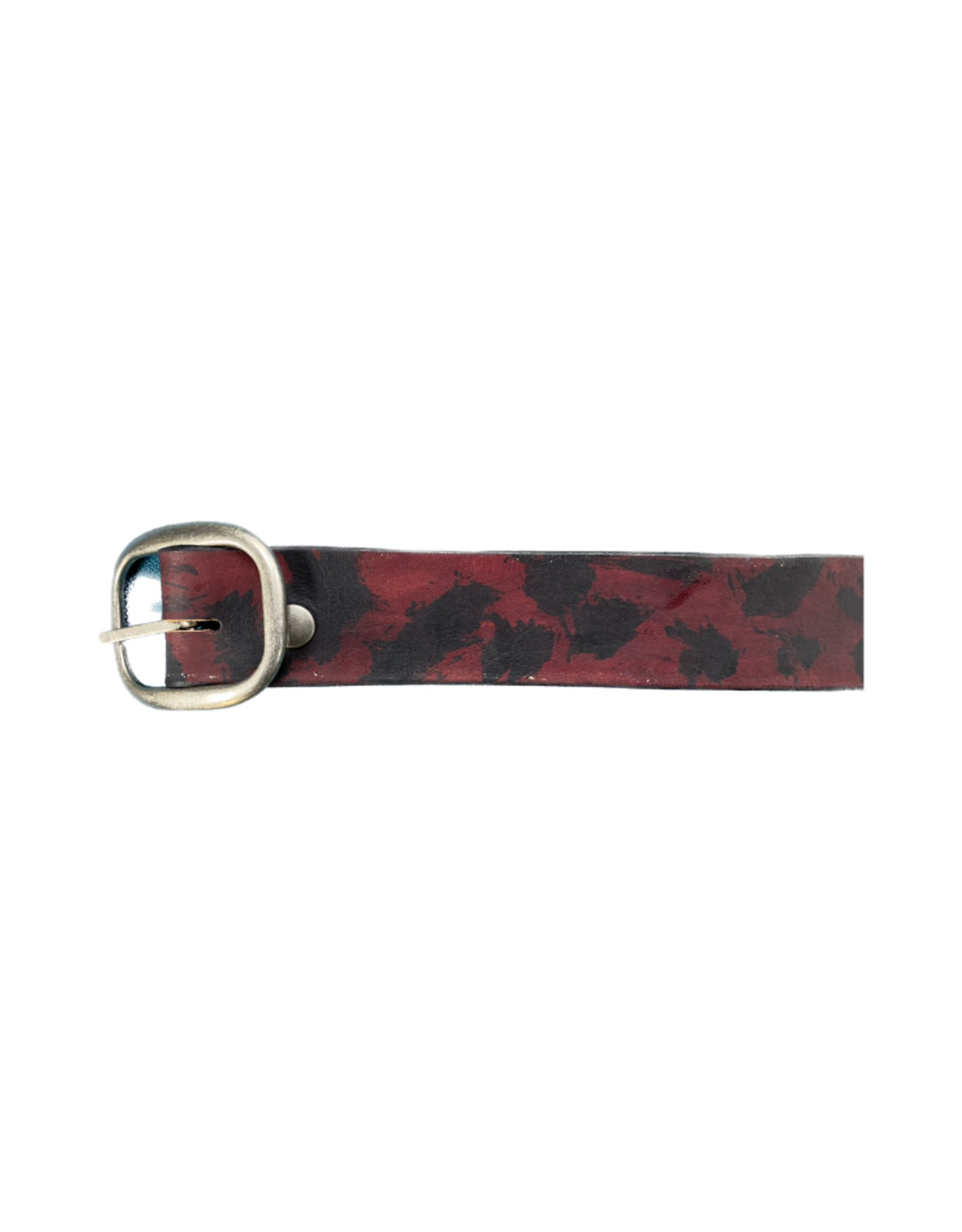 Toomy Leathers Toomy Leathers "I Am The Militia" Carry Conceal Belt | Burgundy | 52"