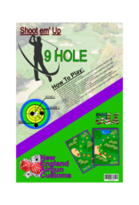 New England Airgun 18 Pack - 9 Hole Golf Target Pack | Shoot em’ Up | 9 targets per pack