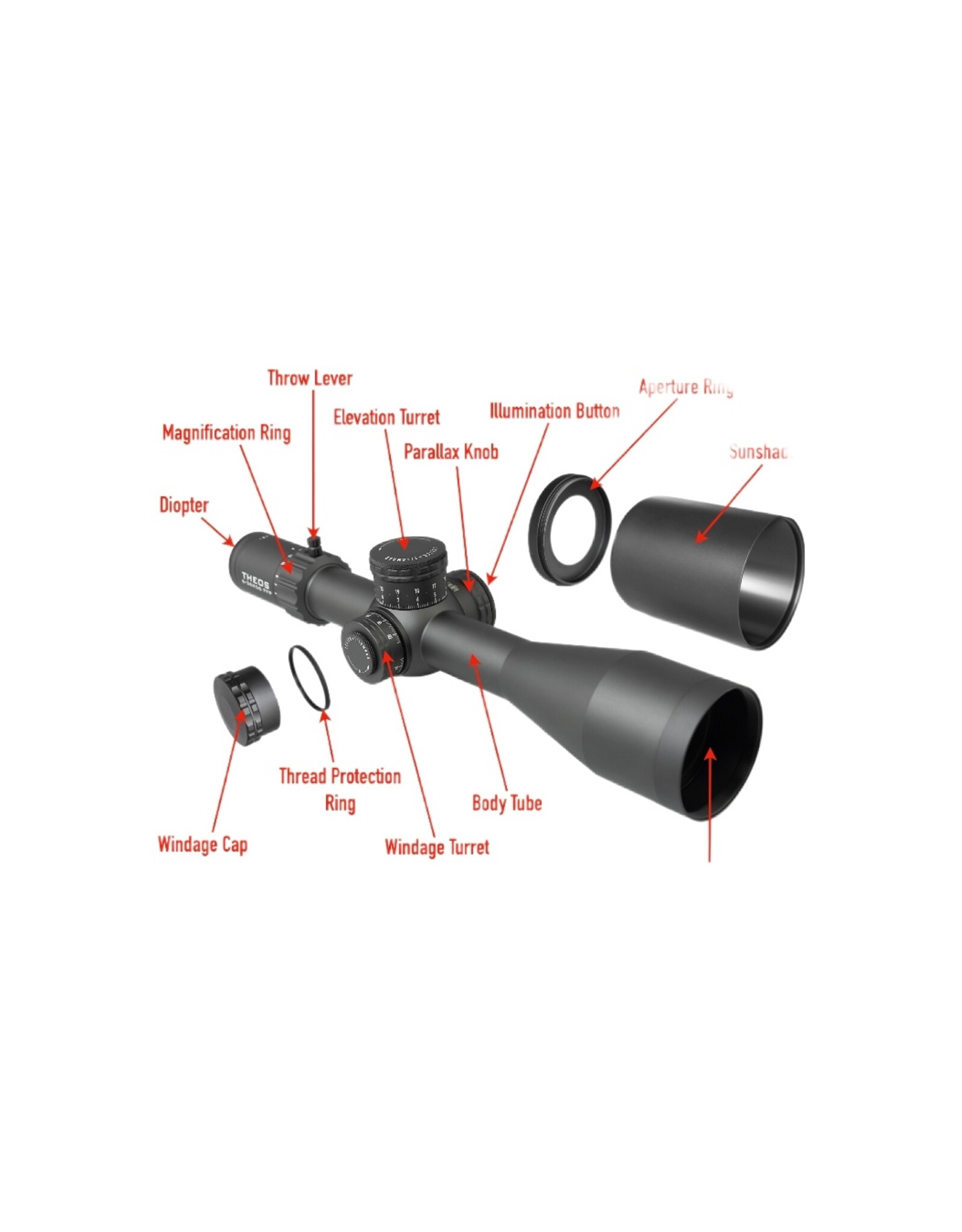 Element Optics Theos 6-36x56 APR-2D MOA