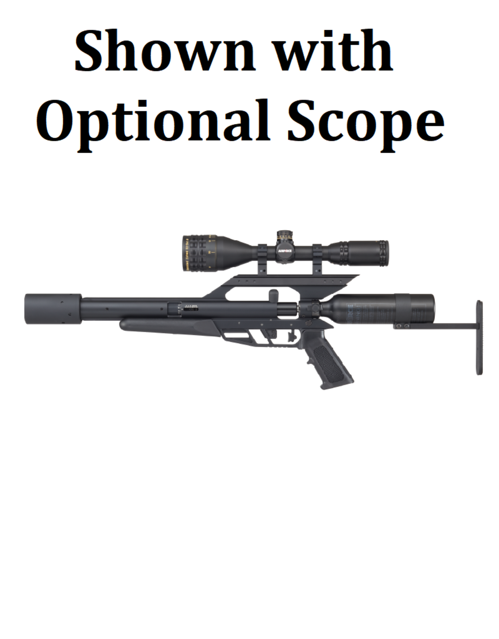 AirForce Airguns TalonP Carbine Pistol .25 Caliber w/Butt Stock