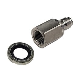 PAD-AOA Male Quick Connect to Female 1/8" BSPP Fitting