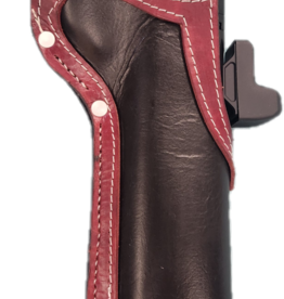 Toomy Leathers Toomy Leathers scoped molded holster for huben GK1 LH Black/Maroon