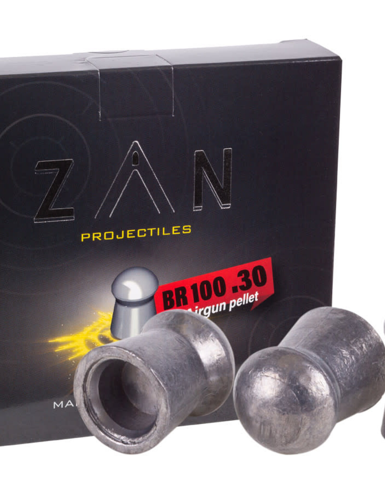 ZAN ZAN Projectiles BR100 Pellet, .30 Cal., 56gr, Domed, 154ct