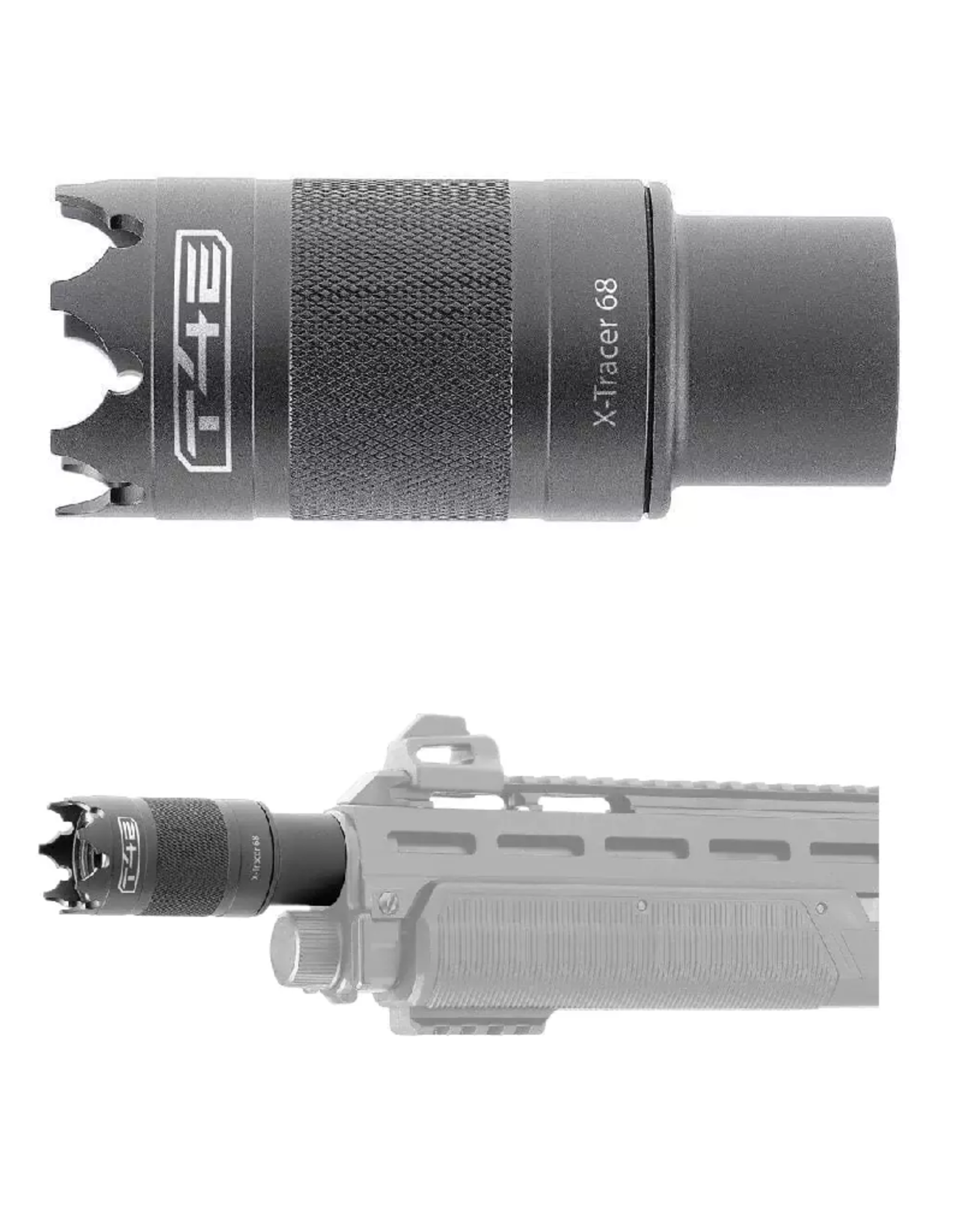 Umarex T4E X-Tracer 68 with UV LEDs / Muzzle LEDs, for TX 68