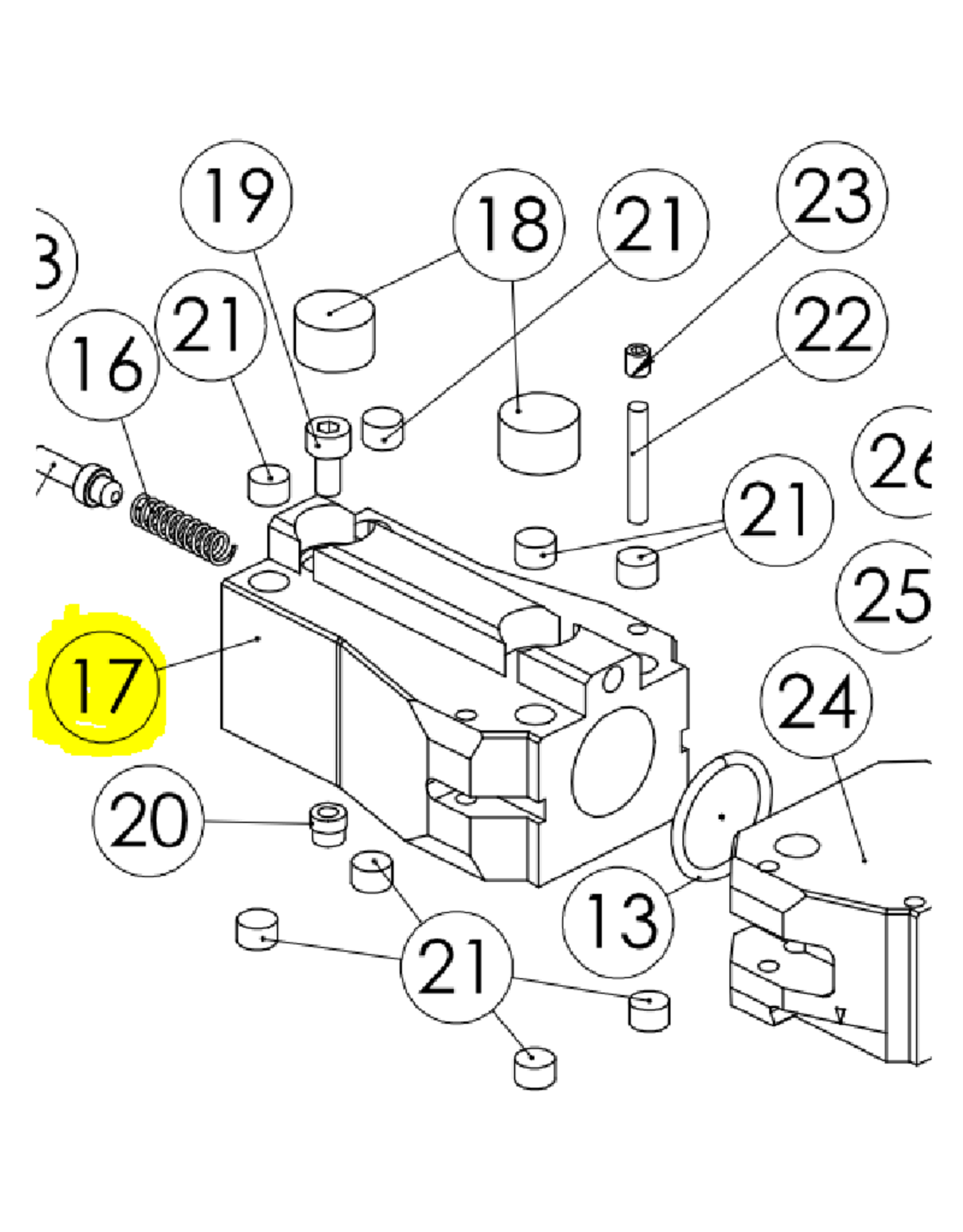 FX Airguns 10299 Reloading Block Impact m3