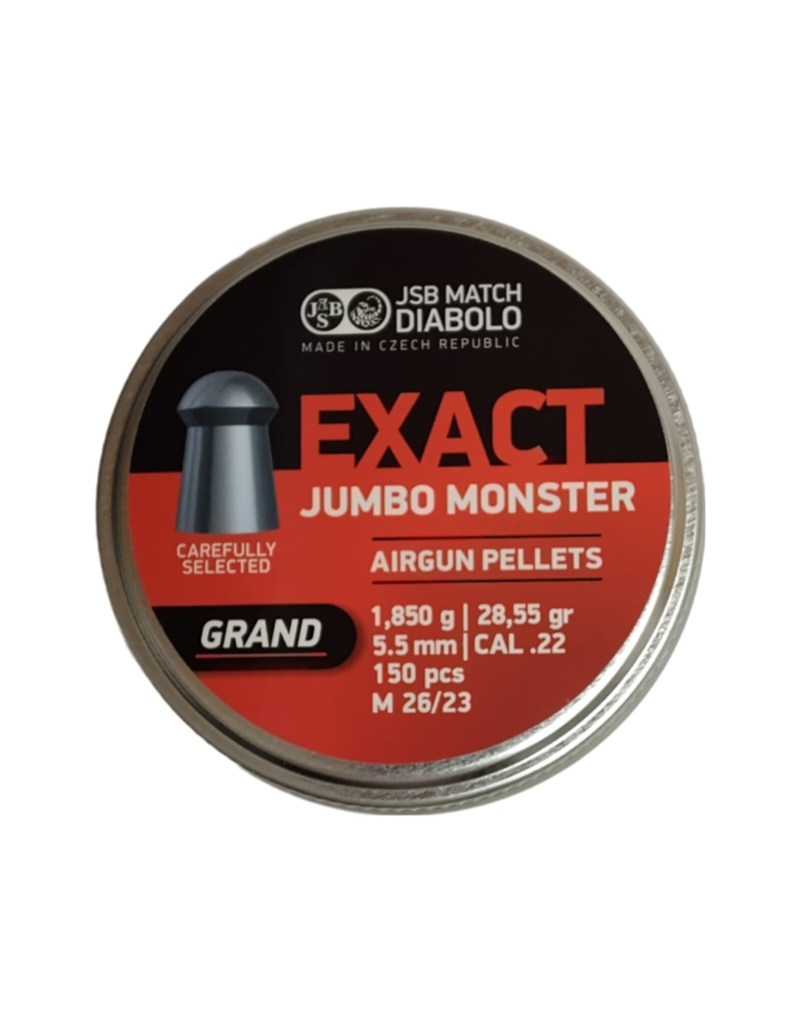 JSB Exact Jumbo Monster GRAND .22 cal | 150 ct | 28.55 gr