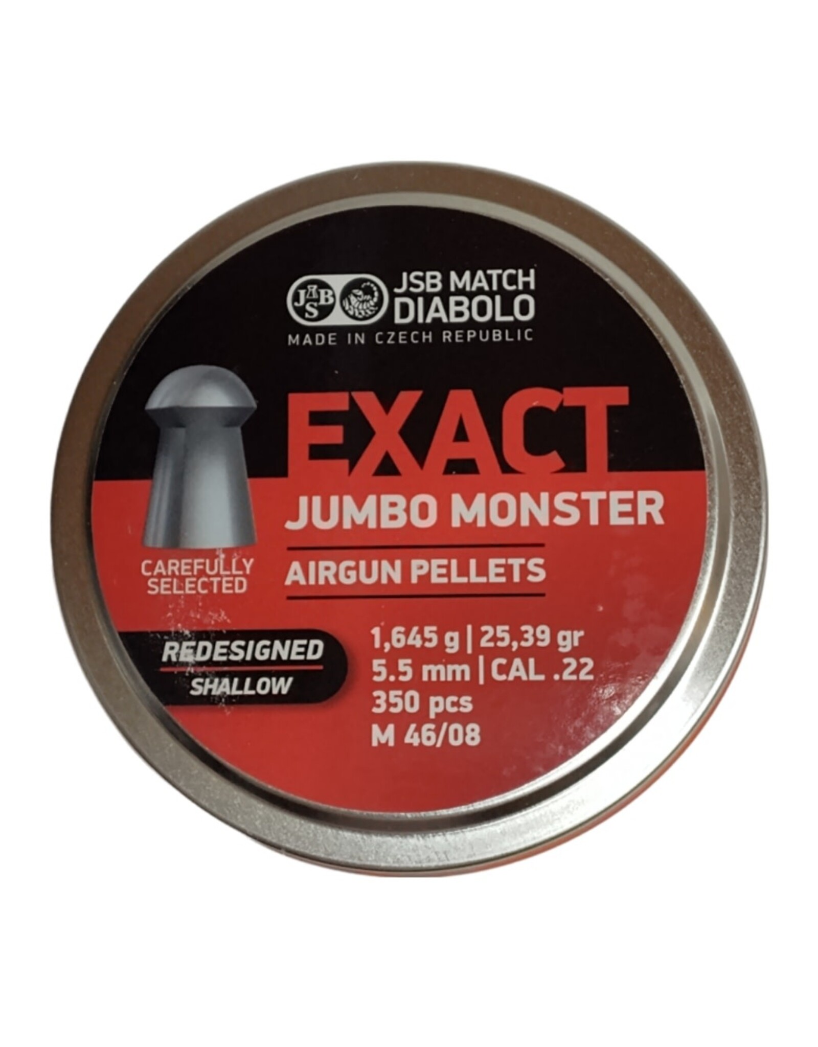 JSB Exact Jumbo Monster .22 cal Redesigned  Shallow Skirt