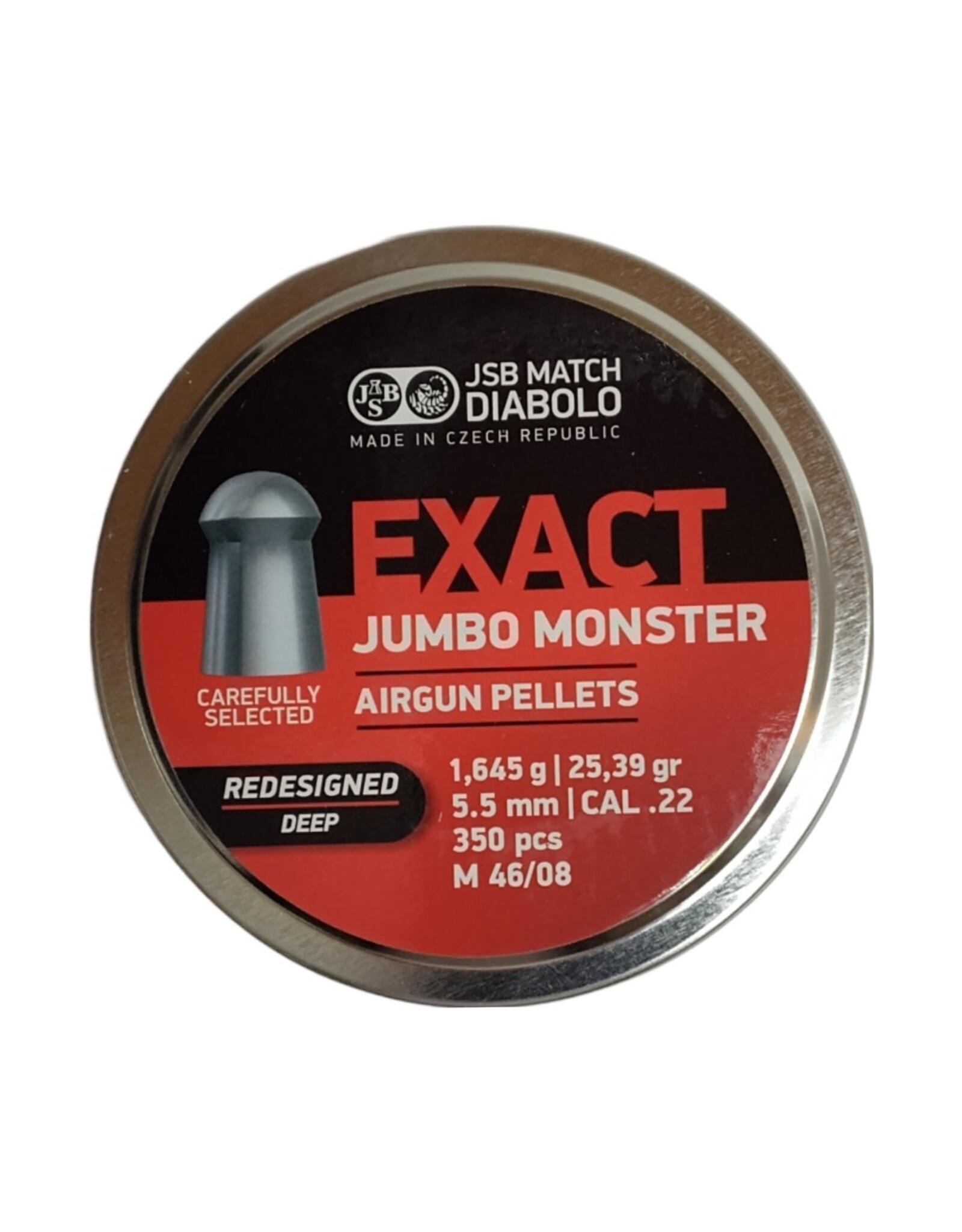 JSB Exact Jumbo Monster .22 cal Redesigned  Deep Skirt