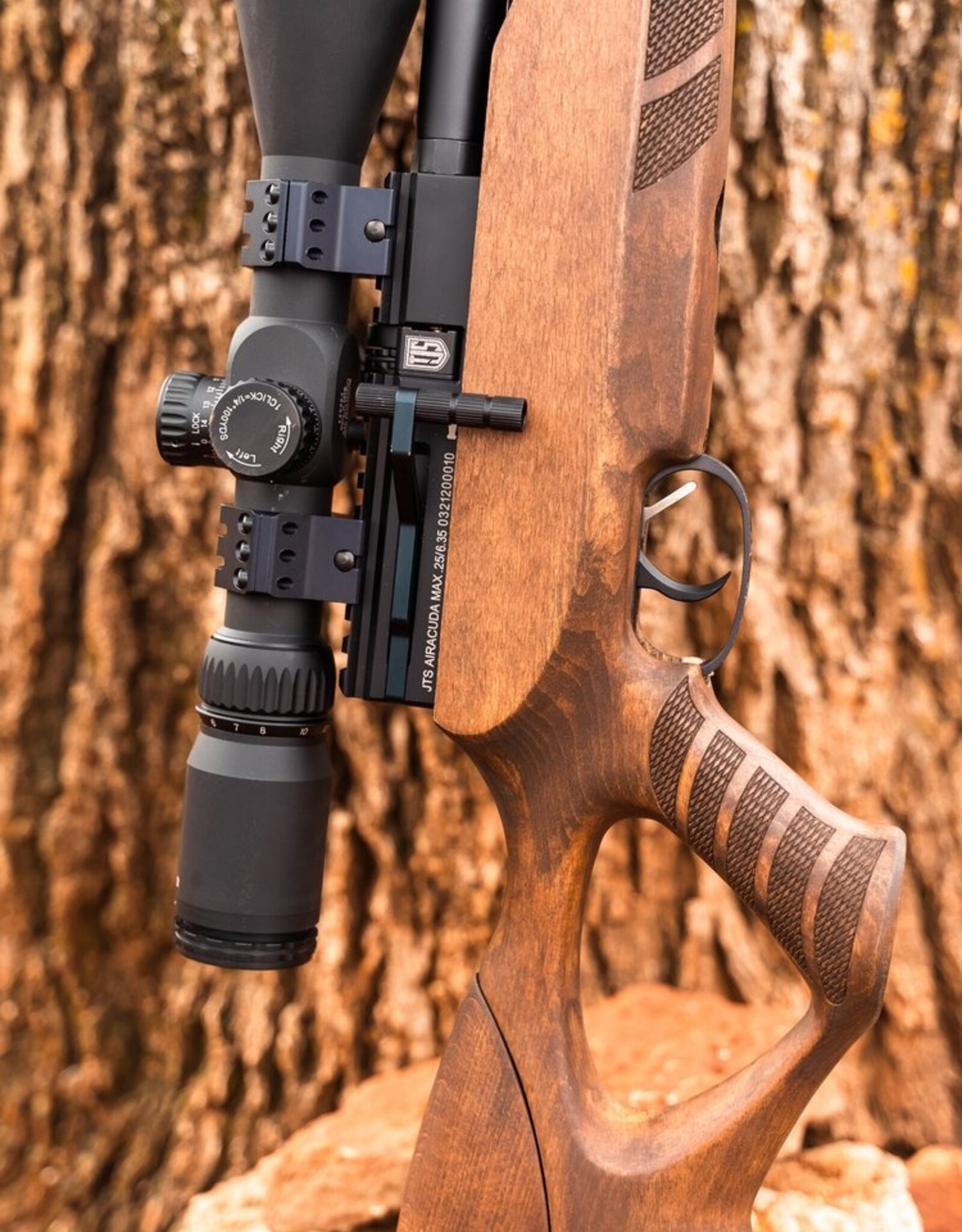 JTS .22 Cal | 10 Rd | Airacuda Max PCP Air Rifle by JTS