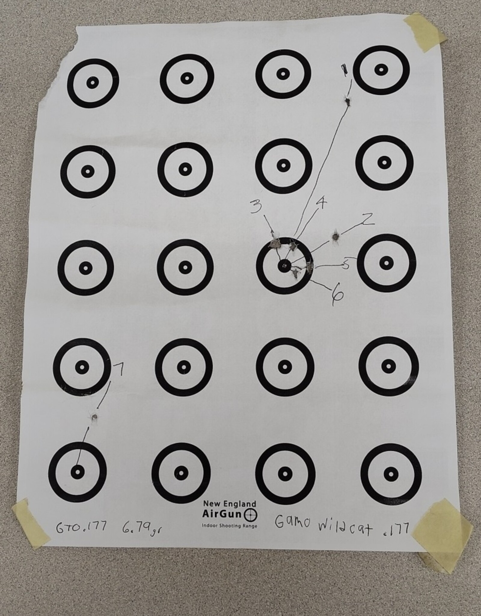 New England Airgun *PRE OWNED* GAMO WILDCAT WHISPER .177 BREAK BARREL with scope