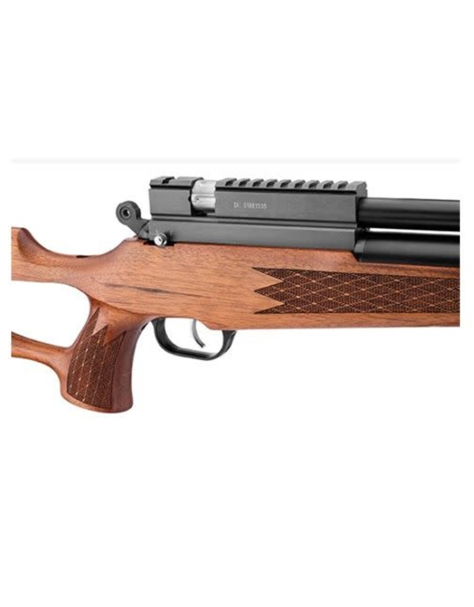 Evanix .22 Cal | 6 Rd | AR22 PCP Rifle with Revolver Hammer Action and Wood Stock by Evanix 26" Barrel
