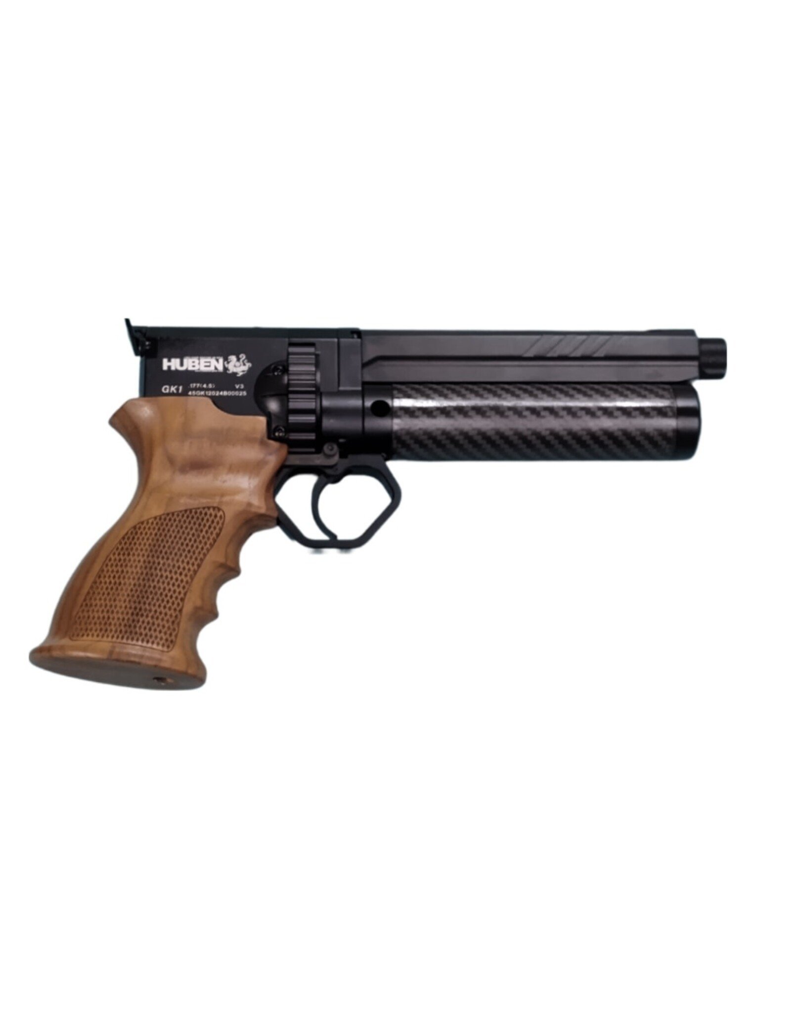 Huben Shorty | .177 cal. | Huben GK1 Pistol | 6" barrel | 2.5" shorter than factory length
