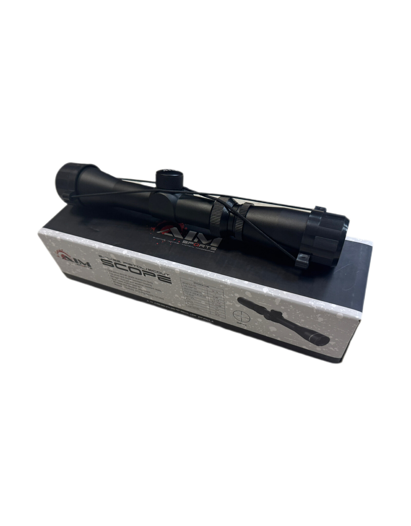 *PRE OWNED* AIM SPORTS 2-7X32 Pistol/Skout Scope.