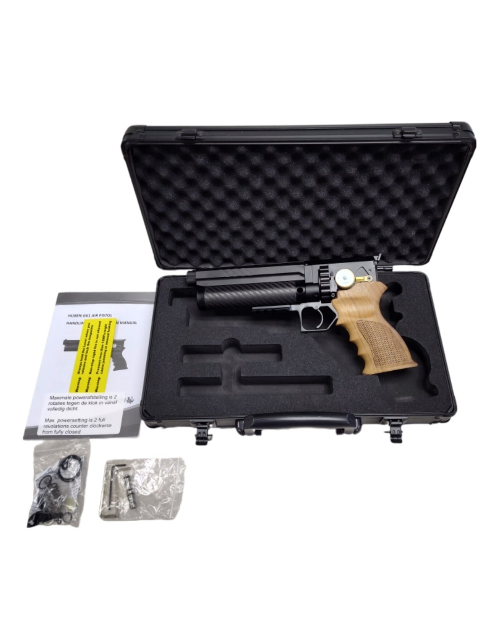 Huben .25 cal. | Huben GK1 Shorty | 6" barrel | 2.5" shorter than factory length | Custom with Picatinny rail