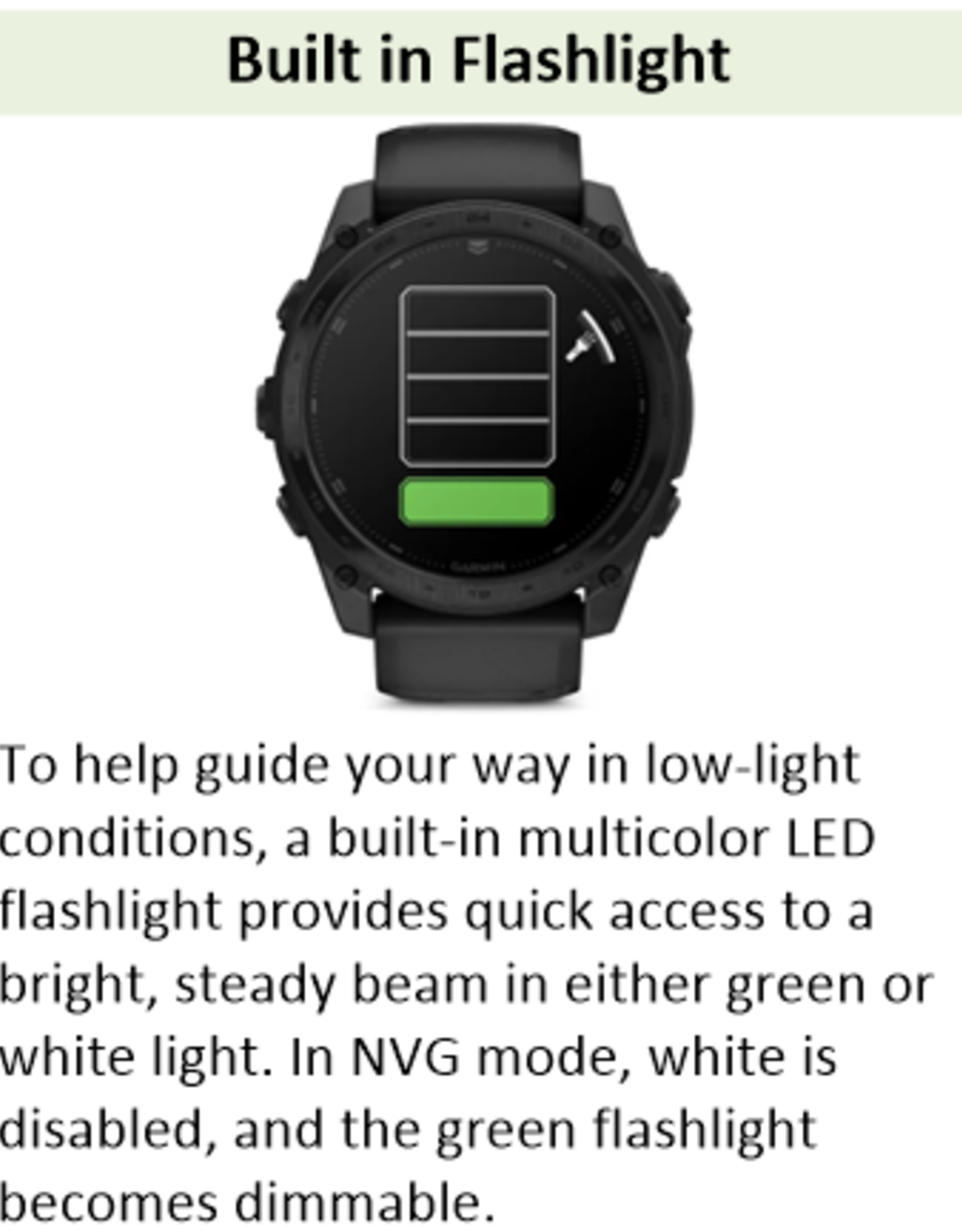 Garmin tactix® 8 – 51 mm, AMOLED