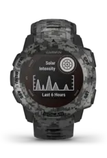 Garmin Instinct® Solar Edition – Camo, Graphite Camo