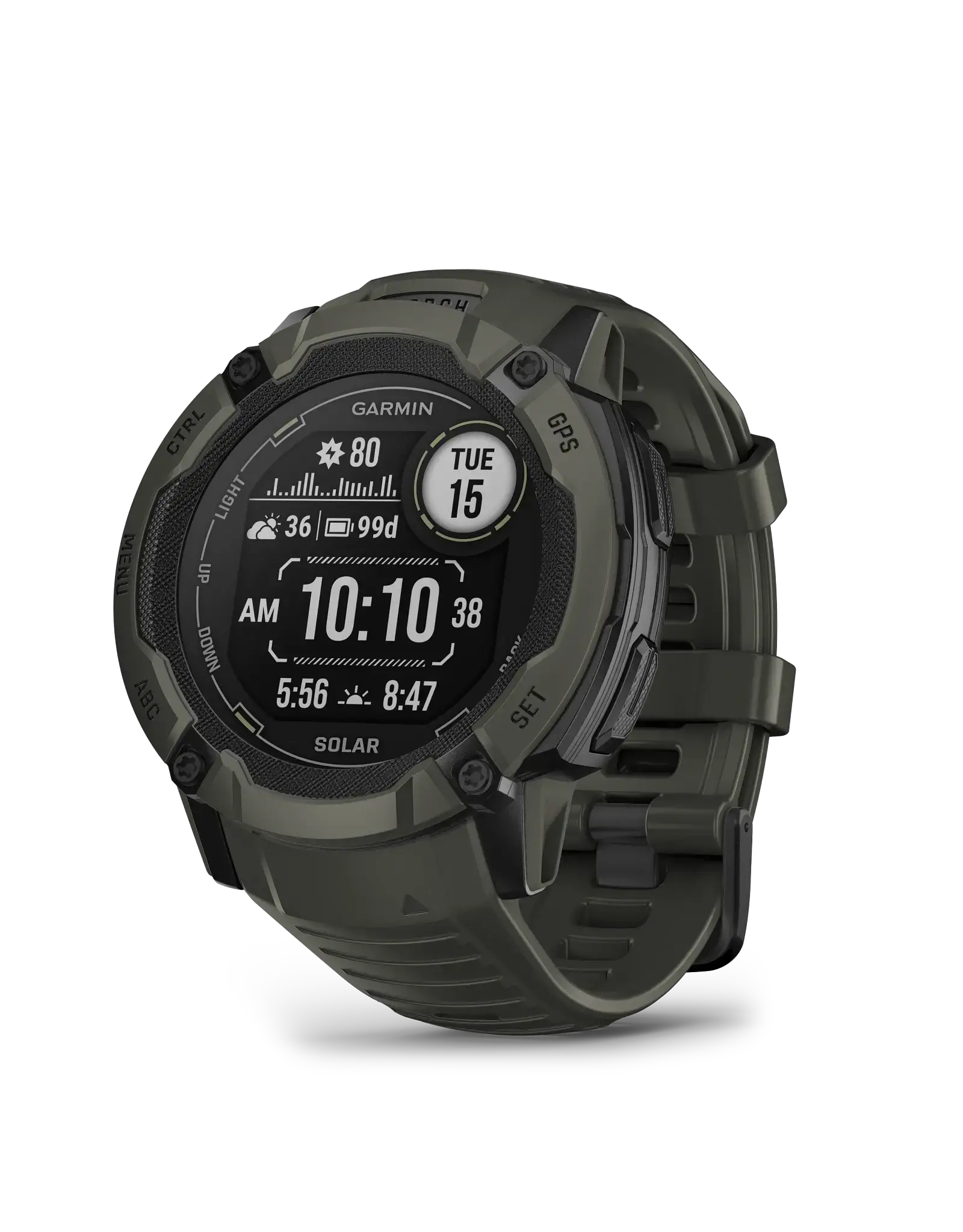 Garmin Instinct® 2X Solar, Moss