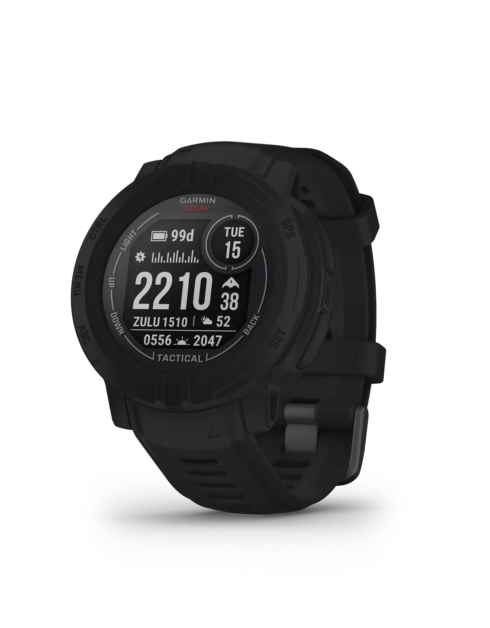 Garmin Instinct® 2 Solar - Tactical Edition, Black