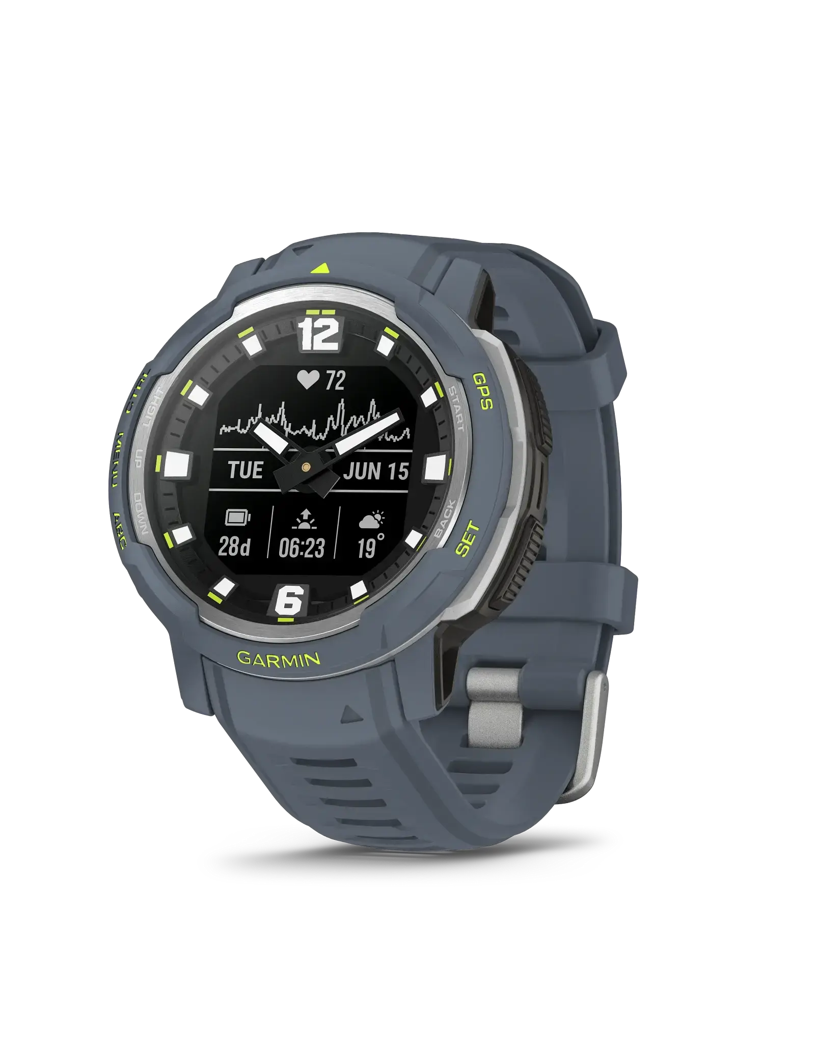 Garmin Instinct® Crossover - Standard Edition, Blue Granite