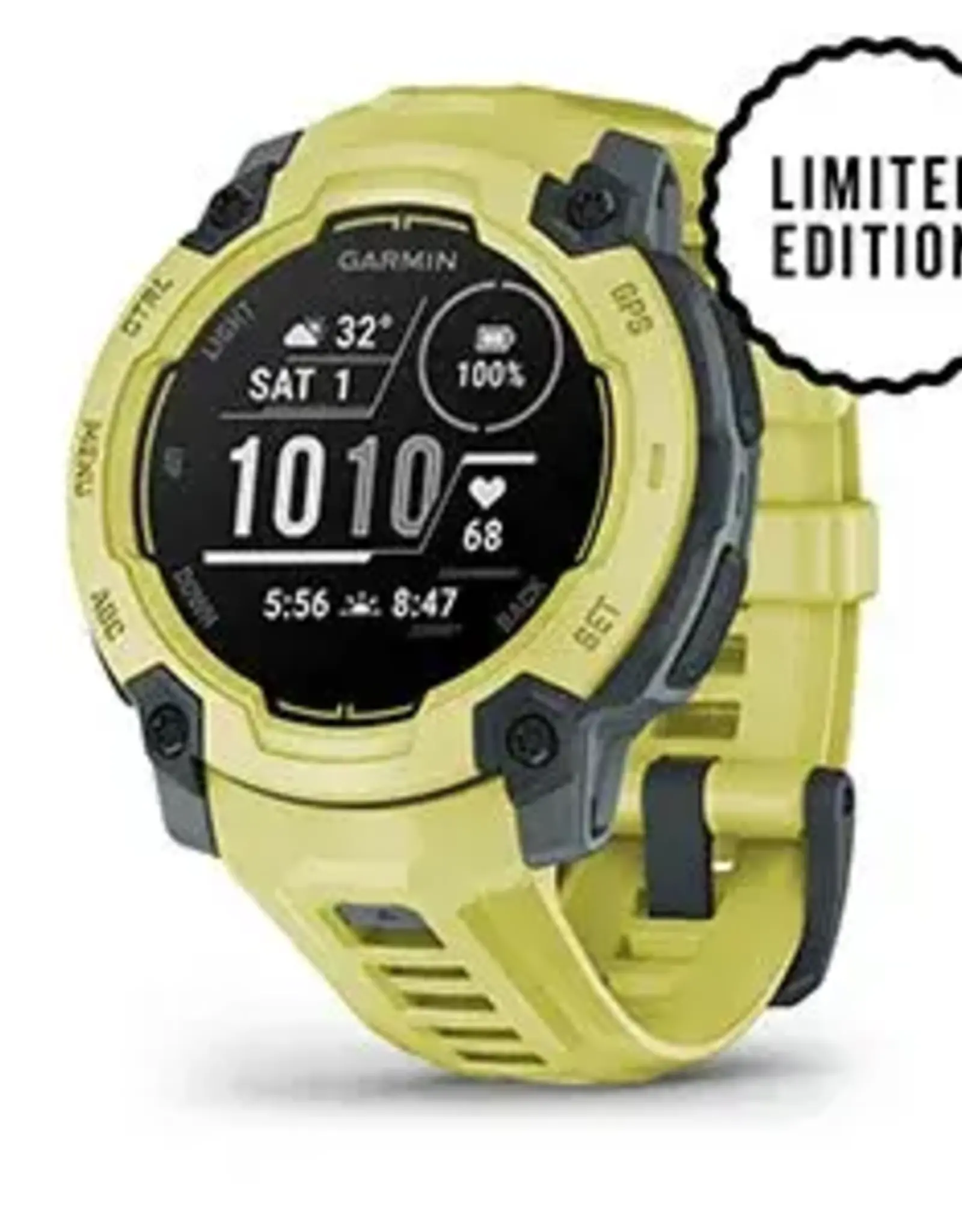 Garmin Instinct® E – 45 mm, Electric Lime with Electric Lime Band
