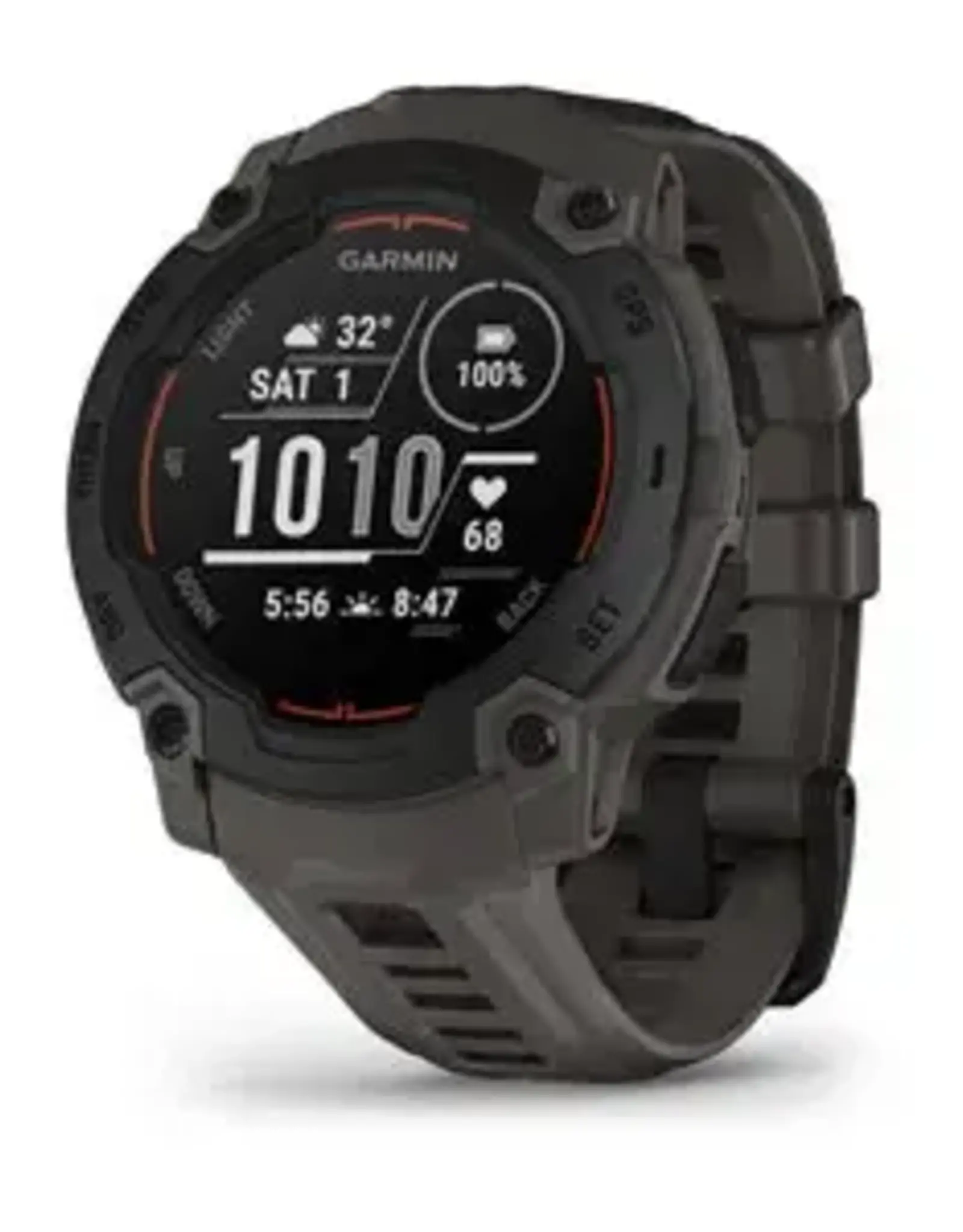 Garmin Instinct® E – 45 mm, Black with Charcoal Band