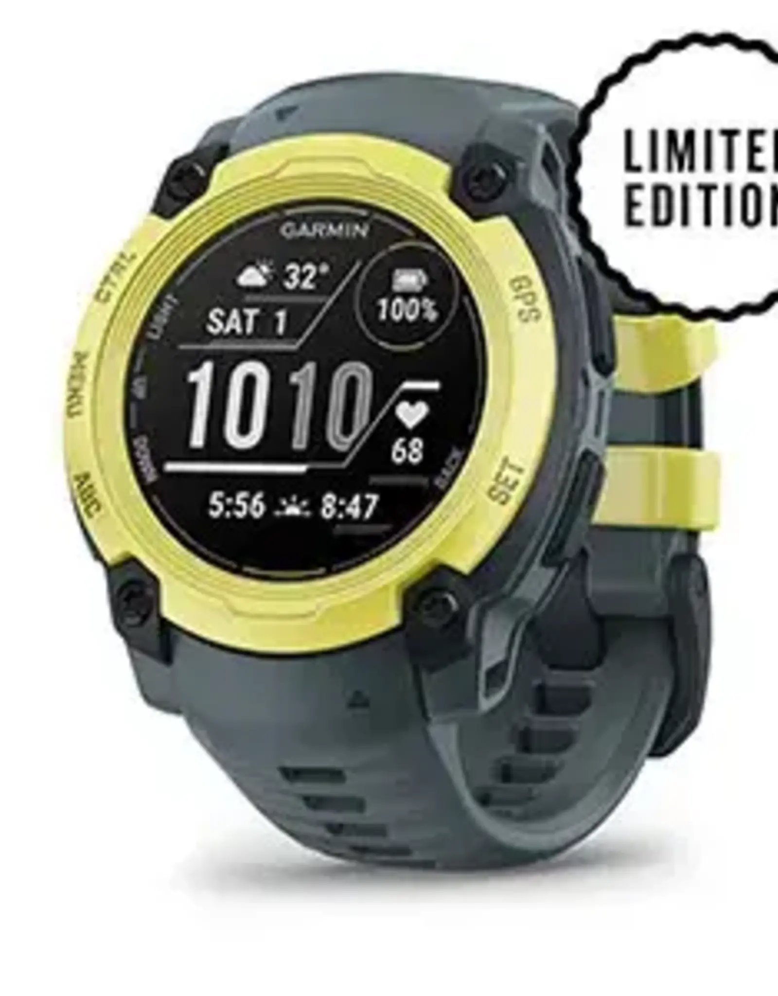 Garmin Instinct® E – 40 mm, Electric Lime with Twilight Band