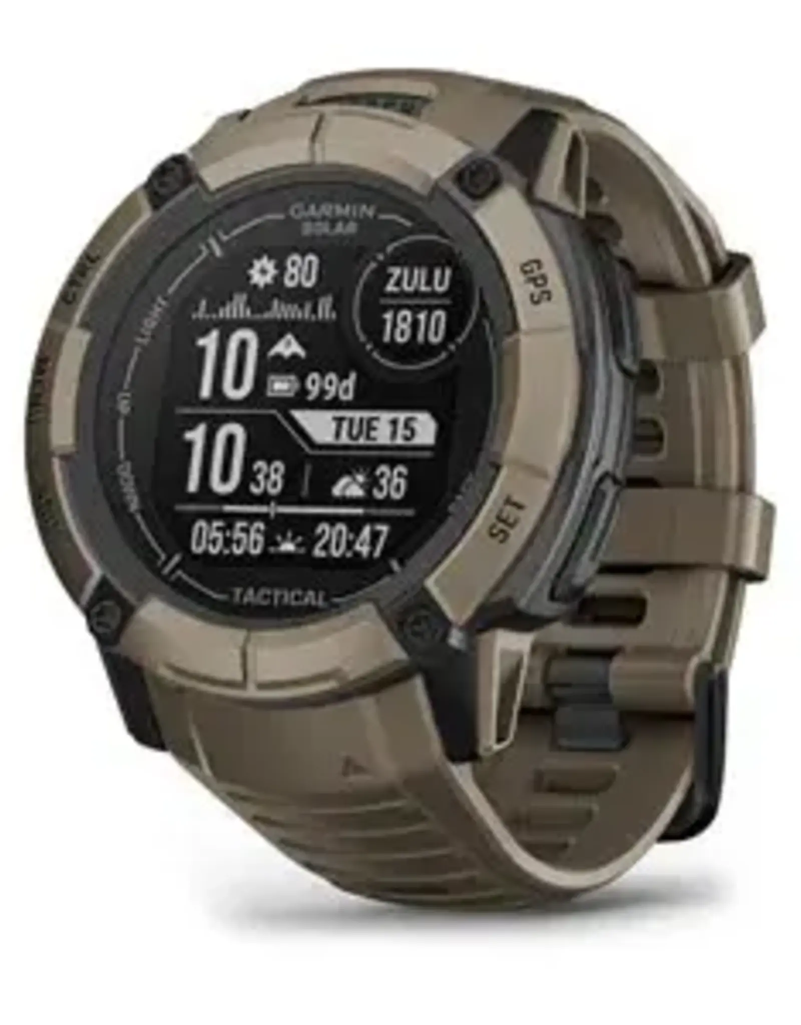 Garmin Instinct® 2X Solar - Tactical Edition, Coyote Tan