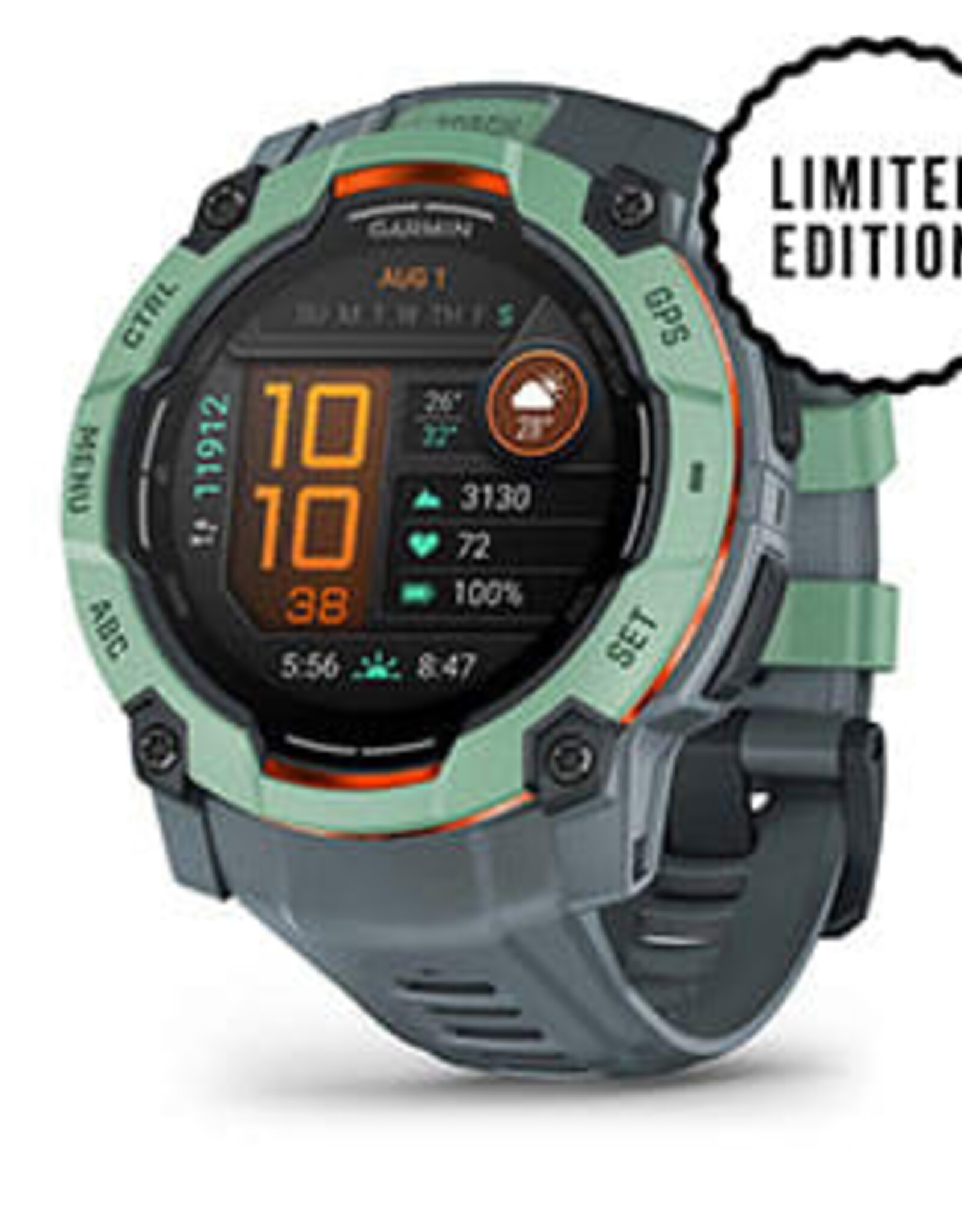 Garmin Instinct® 3 – 50 mm, AMOLED, Neo Tropic with Twilight Band