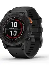 Garmin fenix® 7 Pro – Solar Edition (No Wi-Fi®), Slate Gray with Black Band (No Wi-Fi®)