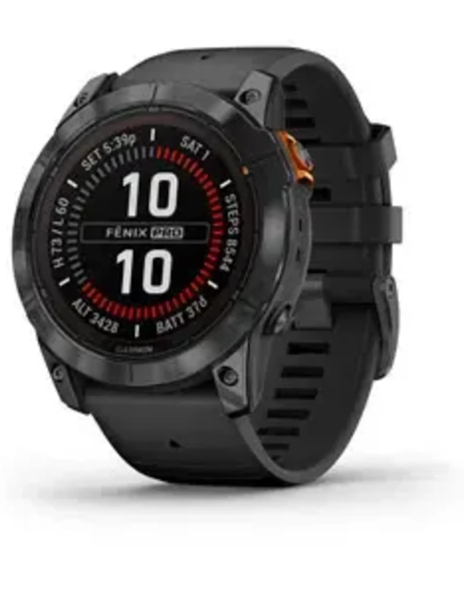 Garmin fenix® 7X Pro – Solar Edition (No Wi-Fi®), Slate Gray with Black Band (No Wi-Fi®)