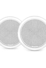 Garmin Fusion® FM Series Marine Speakers, 6.5" 120-Watt Round White Flush Mount Marine Speakers (Pair)