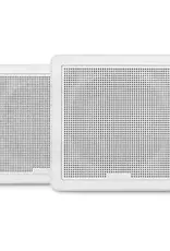 Garmin Fusion® FM Series Marine Speakers, 6.5" 120-Watt Square White Flush Mount Marine Speakers (Pair)