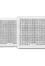 Garmin Fusion® FM Series Marine Speakers, 7.7" 200-Watt Square White Flush Mount Marine Speakers (Pair)