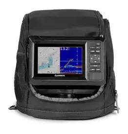 Garmin ECHOMAP™ UHD2 Keyed 5" Ice Fishing Bundle, Includes ECHOMAP™ UHD2 53cv and Dual Beam-IF Transducer
