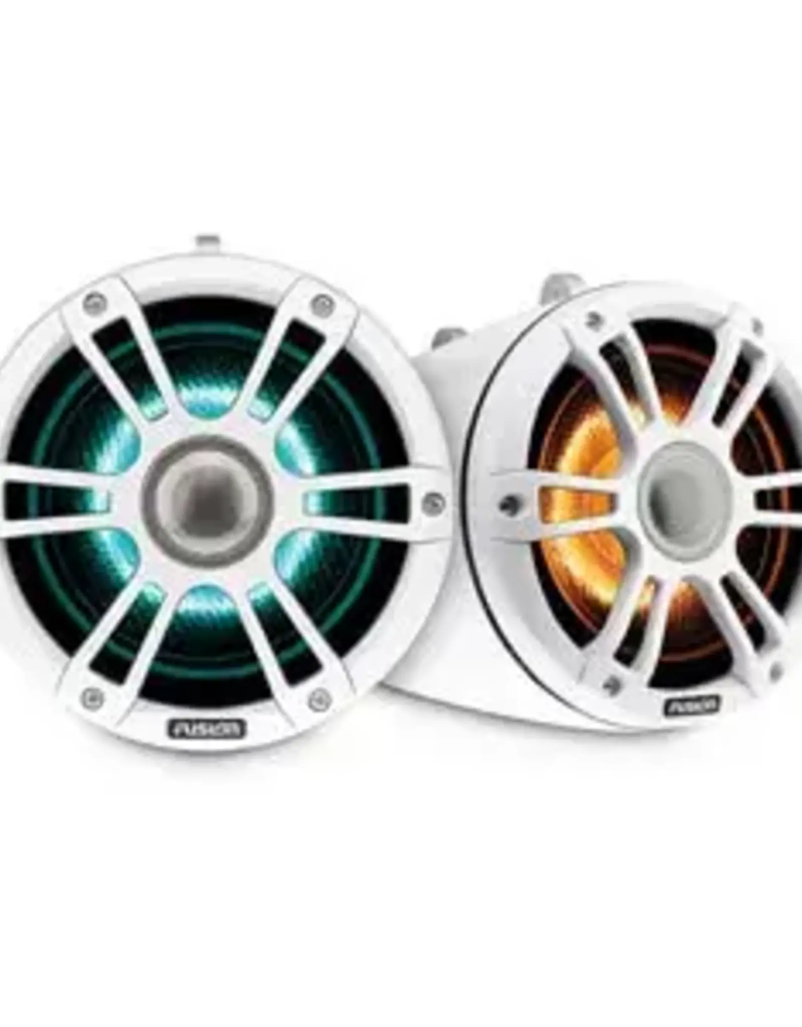 Garmin Fusion® Signature Series 3 Marine Wake Tower Speakers, 6.5" 230 Watt Sports White Marine Wake Tower Speakers (Pair) with CRGBW