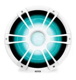 Garmin Fusion® Marine Subwoofers, 12" 1,400-watt Sports White Marine Subwoofer with CRGBW