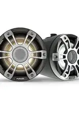 Garmin Fusion® Signature Series 3i Marine Wake Tower Speakers, 6.5" 230-watt CRGBW Sports Black Marine Wake Tower Speakers (Pair)