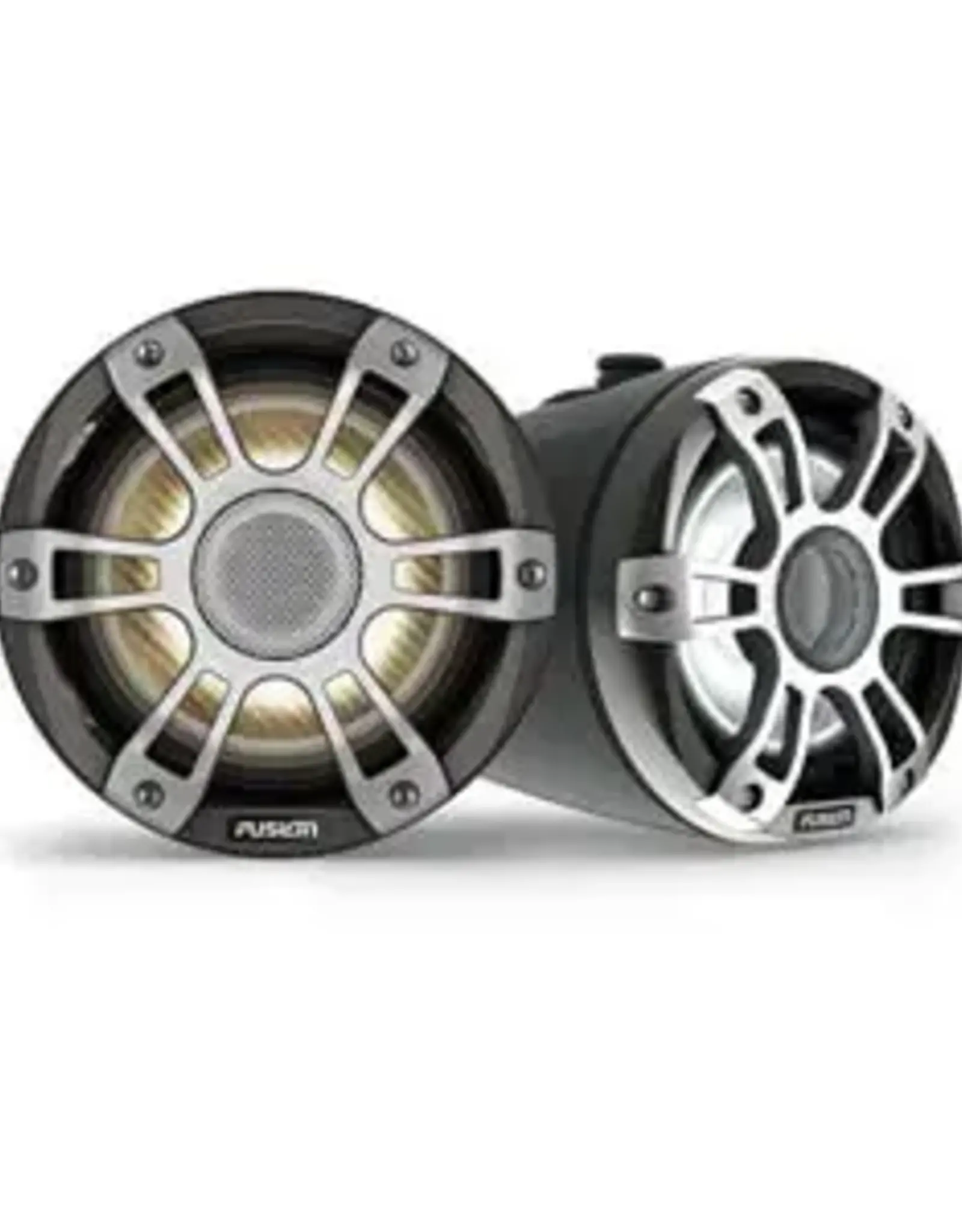 Garmin Fusion® Signature Series 3i Marine Wake Tower Speakers, 6.5" 230-watt CRGBW Sports Black Marine Wake Tower Speakers (Pair)