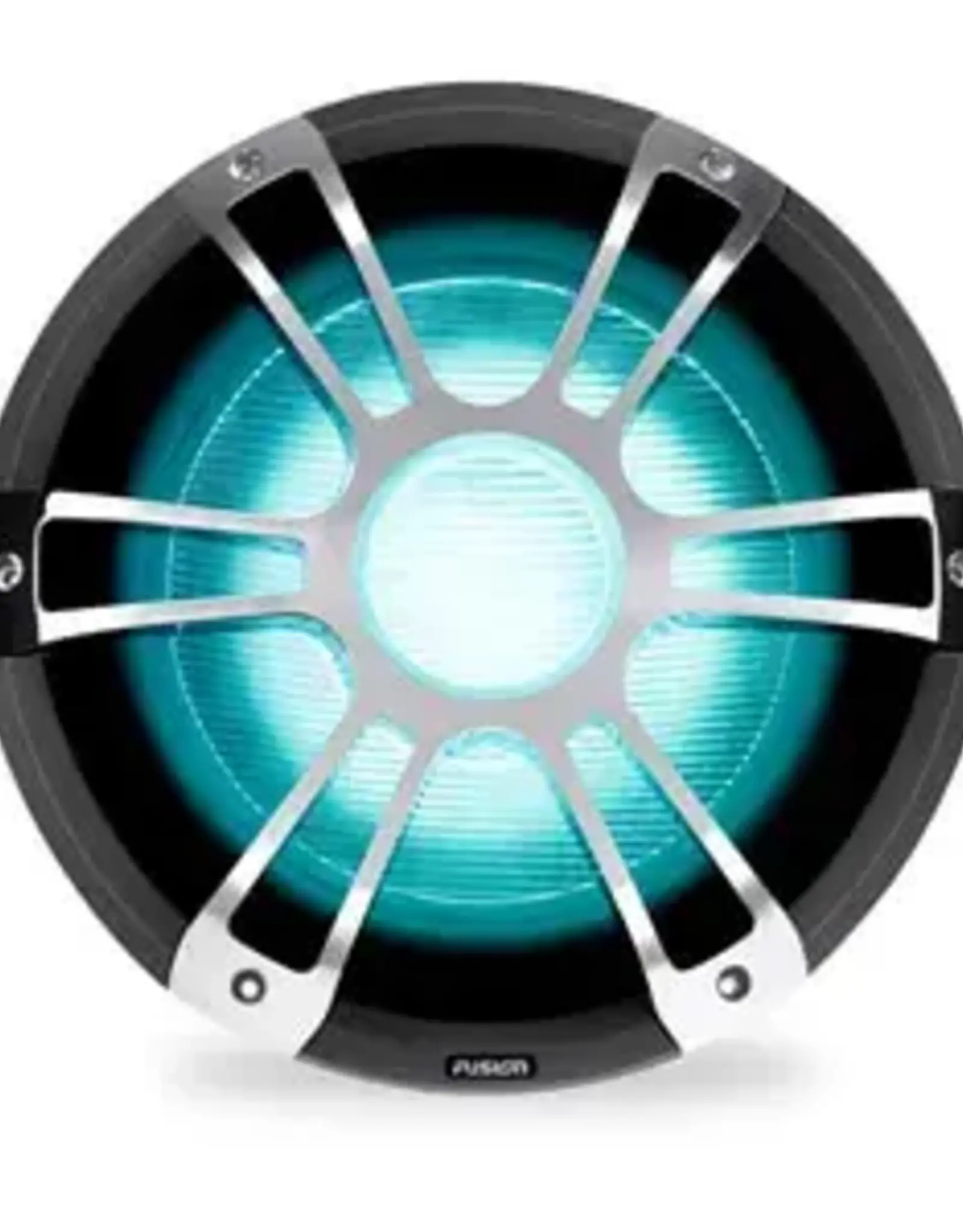 Garmin Fusion® Marine Subwoofers, 12" 1,400-watt Sports Chrome Marine Subwoofer with CRGBW