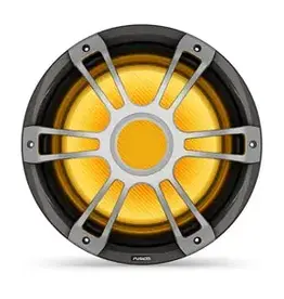 Garmin Fusion® Signature Series 3i Marine Subwoofers, 12" 1400-watt CRGBW Sports Gray Marine Subwoofer